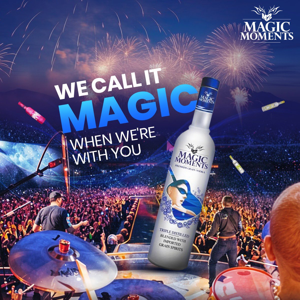 M2magicmoments's tweet photo. Still, believe in Magic? It’s in the air as Coldplay lights up the stage in India. Come, fall into the Magic with Magic Moments.
#ColdplayInIndia #CallItMagic #MagicMoments #ColdplaysMagic https://t.co/JrXa9O4oxo