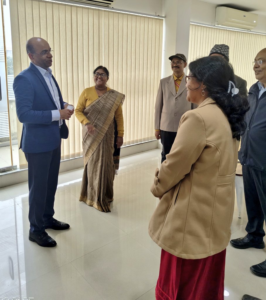 stpiguwahati's tweet image. Shri K.K. Singh, Joint Secretary @GoI_MeitY during his visit to #STPIINDIA Guwahati on 23.01.25 interacted with representatives from Academic Institutions and discussed different aspects in creating supportive #technological #entrepreneurial ecosystem in the region.@arvindtw