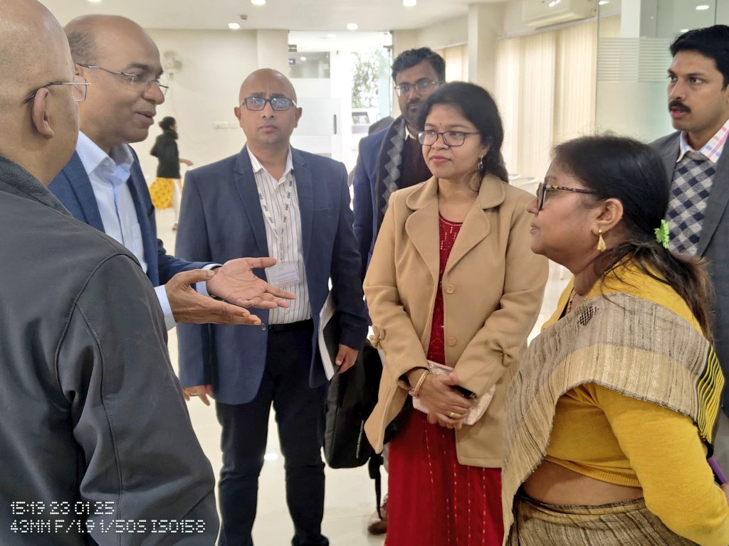 stpiguwahati's tweet image. Shri K.K. Singh, Joint Secretary @GoI_MeitY during his visit to #STPIINDIA Guwahati on 23.01.25 interacted with representatives from Academic Institutions and discussed different aspects in creating supportive #technological #entrepreneurial ecosystem in the region.@arvindtw