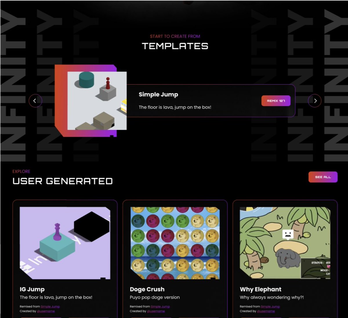 3 exciting games are coming to our new AI-powered gaming marketplace soon 🎮. 

Stay tuned for more updates in the coming days!