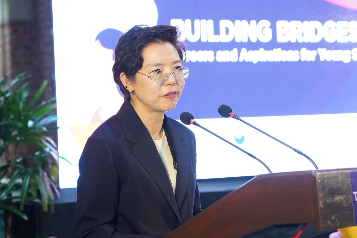 UN Women Sri Lanka (@unwomensrilanka) on Twitter photo “Ensuring economic empowerment of women, especially in #STEM, is essential for peace & development. During crises too, technology driven responses & women’s perspectives can help provide solutions to addressing inequalities” - H.E. Miyon Lee, Ambassador, <a href="/korembsl/">주스리랑카대한민국대사관</a>. “Ensuring economic empowerment of women, especially in #STEM, is essential for peace & development. During crises too, technology driven responses & women’s perspectives can help provide solutions to addressing inequalities” - H.E. Miyon Lee, Ambassador, <a href="/korembsl/">주스리랑카대한민국대사관</a>.