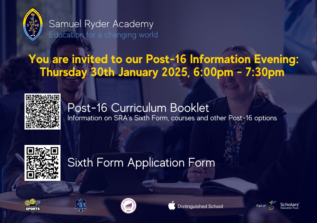 Samuel Ryder Academy tweet media