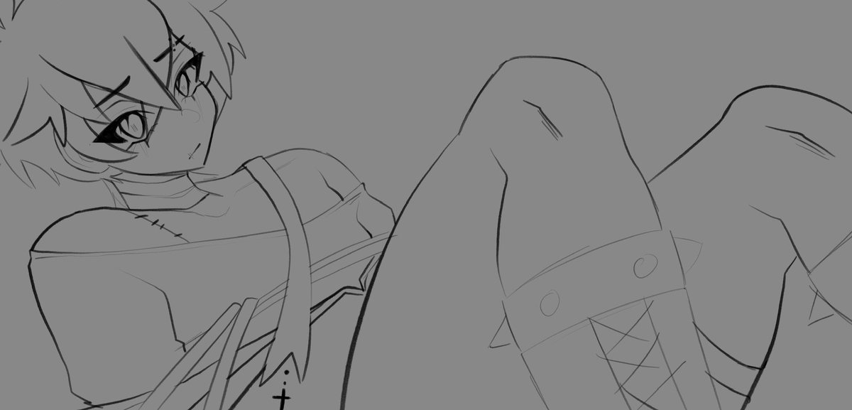 some sketch ideas that I’ll MAYBE finish (๑>◡<๑)👍🏼

#K9Fanart