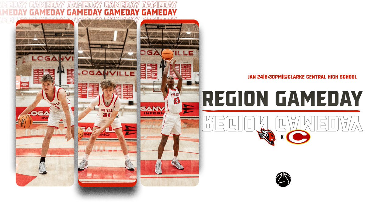 @LHS-Hoops (@lhsdvlhoops) on Twitter photo After what feels like a month.......
It'ssssssssss🚨GAMEDAY🚨
Devils go on the road to Clarke Central HS for another important Region 8AAAAA contest! #ForksUP🔱 <a href="/LHSAthl/">LoganvilleAthletics</a>
📅Fri Jan 24
⏰8:30PM
📍@ Clarke Central HS After what feels like a month.......
It'ssssssssss🚨GAMEDAY🚨
Devils go on the road to Clarke Central HS for another important Region 8AAAAA contest! #ForksUP🔱 <a href="/LHSAthl/">LoganvilleAthletics</a>
📅Fri Jan 24
⏰8:30PM
📍@ Clarke Central HS