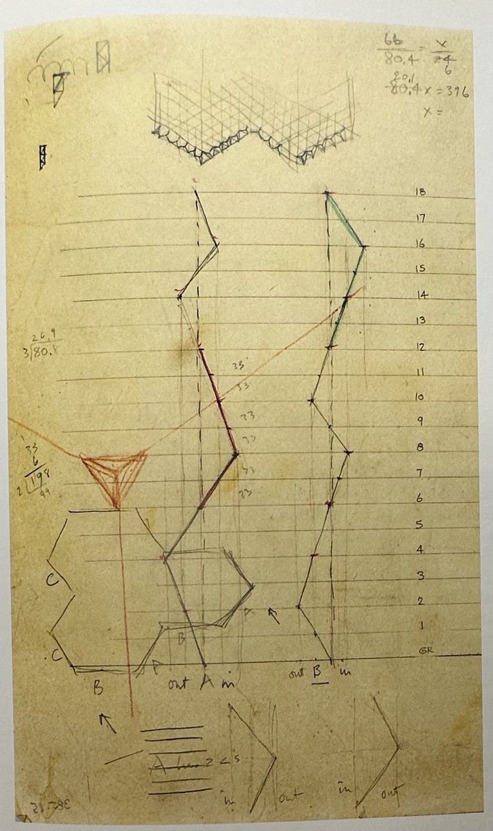 architext14's tweet image. You need a PhD to understand the geometry of Lou Kahn’s city tower project as explained by Anne Tyng: 

In "Geometric Extensions of Consciousness," published in Zodiac in 1969, Tyng conveyed an obsession with rotation in the higher solids, specifically the dodecahedron and…