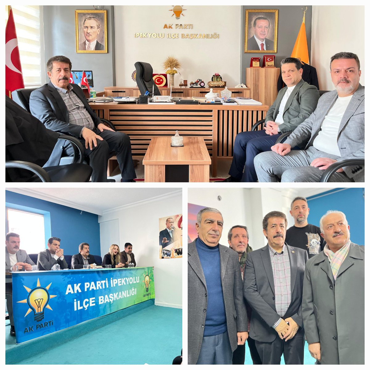 AK Parti Van İpekyolu İlçe Başkanlığına Ziyaret

İlçe Başkanımız Sn. Yavuz Kuşan, İl Yönetim Kurulu Üyesi ipekyolu
ilçe Koordinatörü Sn. Vahap Önder, yönetim kurulu üyeleri, gençlik kolları, kadın kolları, mahalle başkanlarımız ve teşkilat üyelerimizle bir araya geldik.

Kongre