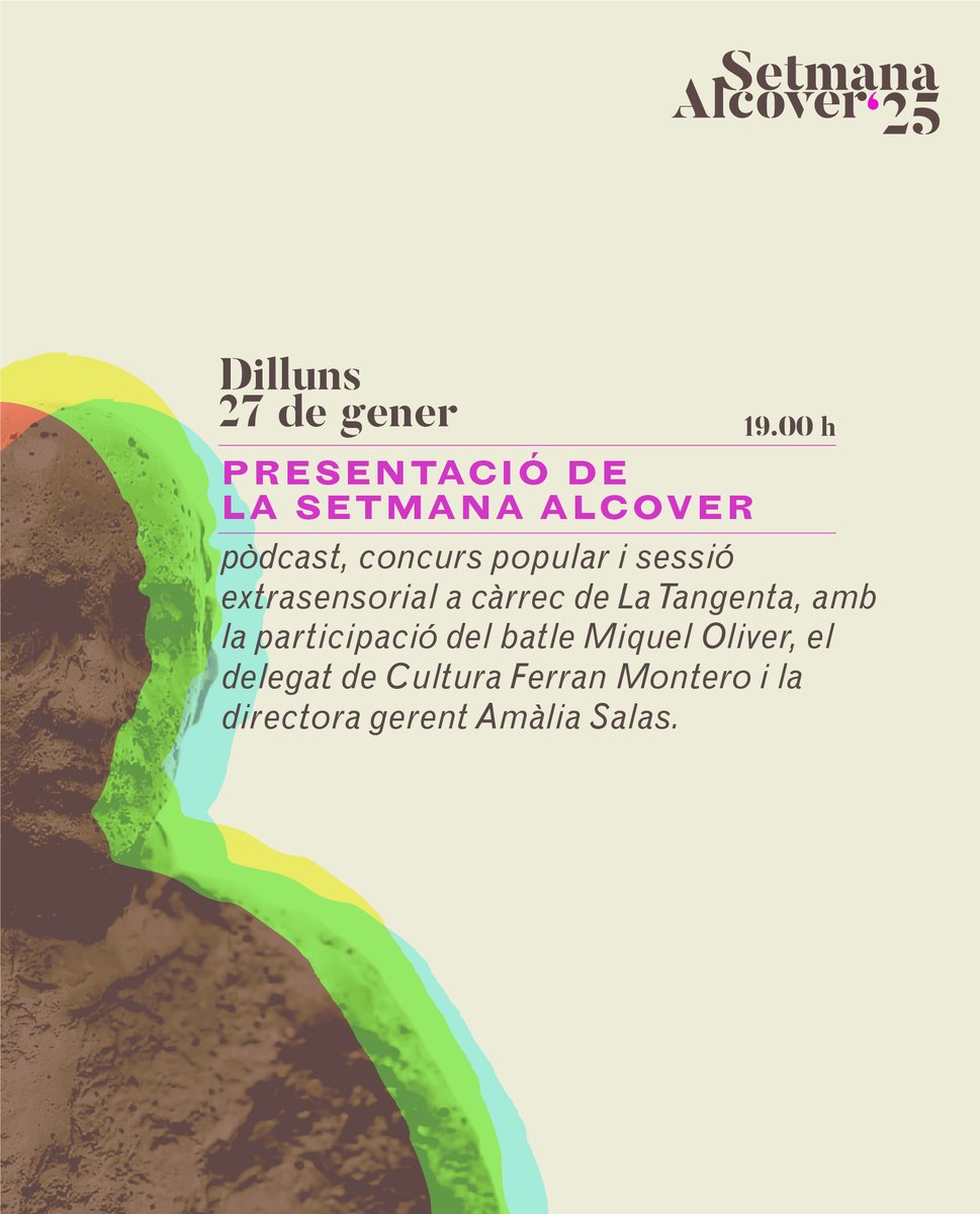 Ajuntament de Manacor (@ajmanacor) on Twitter photo ❤️🔥📖 Aquest dilluns que ve, arrenca la Setmana Alcover 2025.
Amor per la paraula i la llengua ❤🗣
.
.
.
#SetmanaAlcover2025
#FeimPoble ❤️🔥📖 Aquest dilluns que ve, arrenca la Setmana Alcover 2025.
Amor per la paraula i la llengua ❤🗣
.
.
.
#SetmanaAlcover2025
#FeimPoble