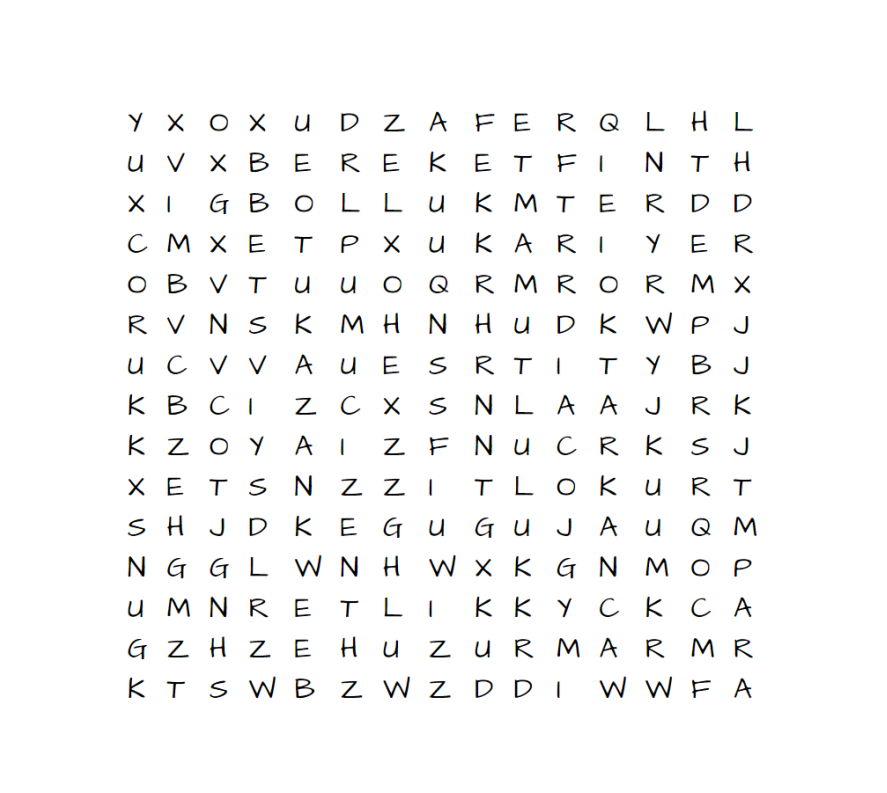 Biraz eğlence ...  Bulduğun ilk 3 kelime Şubat ayında sana gelsin...