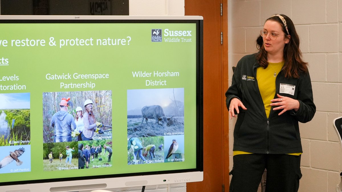 This week, Charlotte and Sophie from the Sussex Wildlife Trust visited Creative Media Lvl 3 students to present their brief, where students also had the opportunity to share their initial ideas and gain feedback from Charlotte and Sophie. 
Read more here bexhillcollege.ac.uk/creative-media…