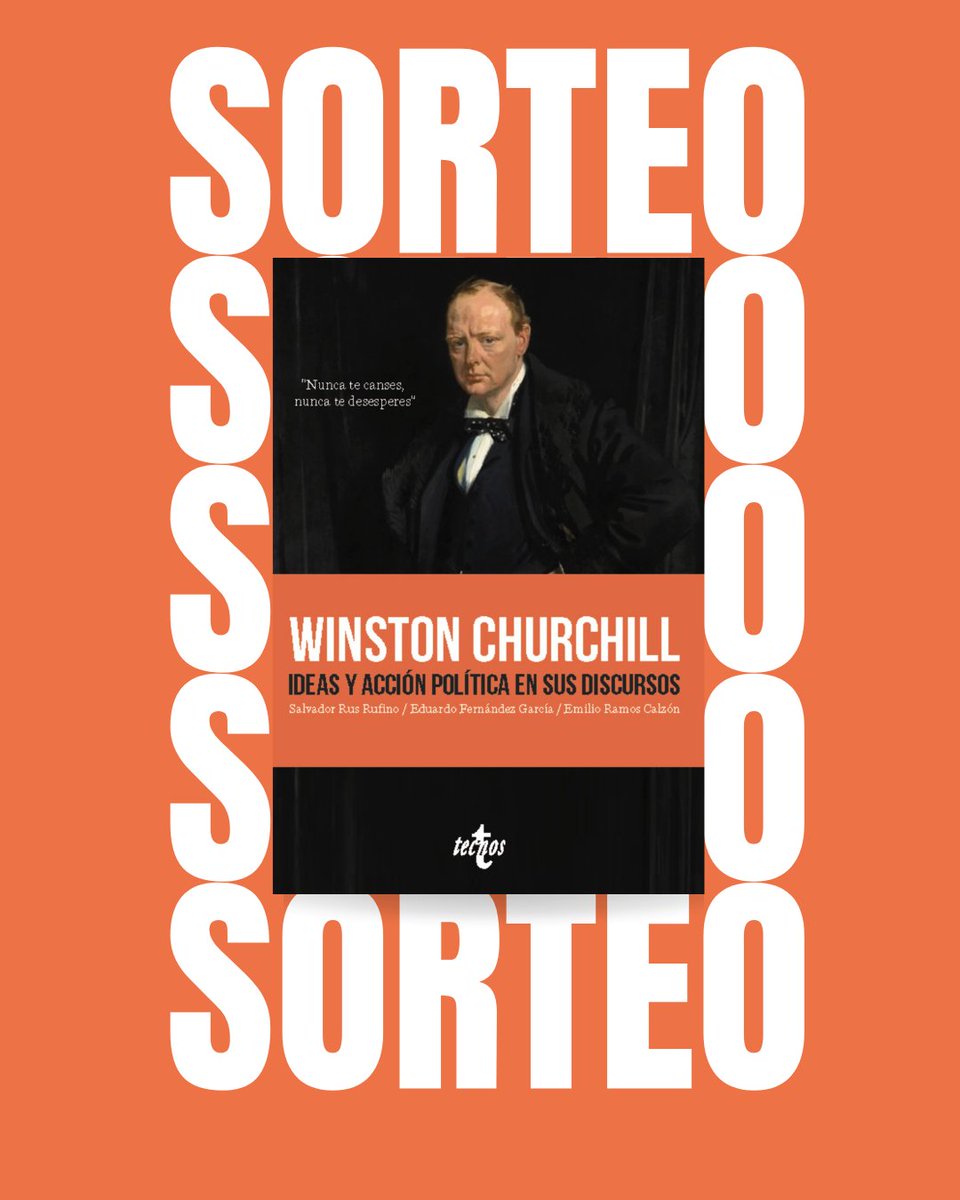 ✨ ¡Atención lectores!
Con motivo del 60 aniversario de su fallecimiento, sorteamos un ejemplar de “Winston Churchill: Ideas y acción política en sus discursos”
Condiciones:
-Síguenos
-Haz retweet
-Menciona a otra cuenta
¡Participa ya!
📌Anunciamos ganador el 3 de febrero