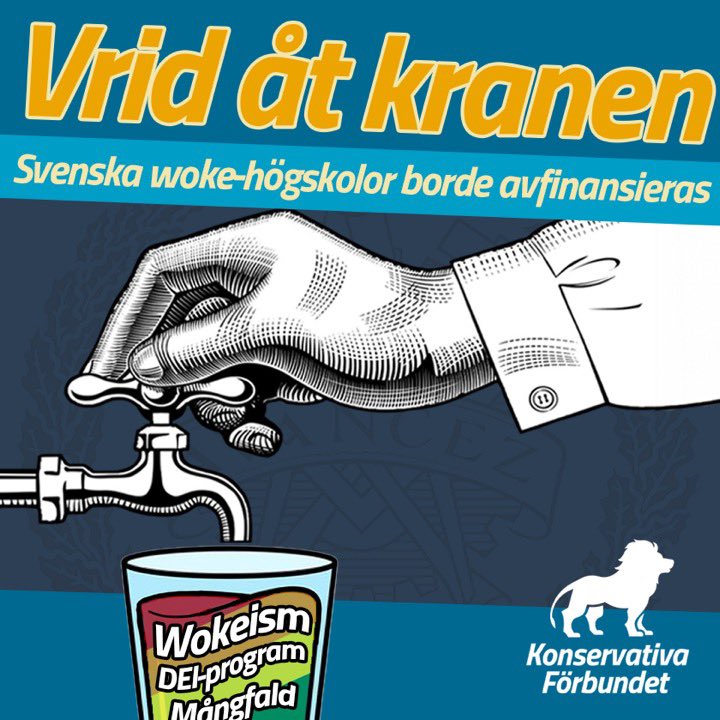 KF anser att högskolor som tillåter radikala ideologier att nästla sig in bör få sina anslag indragna.

Regering har styrmedel att stoppa woke. Dags att göra det!