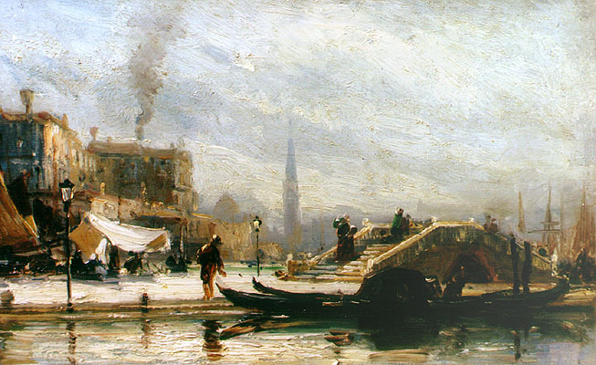 Венеция. Около железной дороги. Полдень ogis.sgu.ru/ogis/katalog/c…