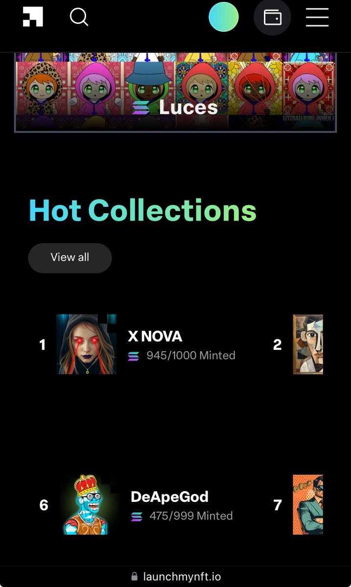 GalaxyGamersNFT's tweet image. We are 1st in Hot Collections on @LaunchMyNFT 🔥

👀Only 55 #NFT left on 1000 to mint - Don&apos;t miss them !

Thanks to all the community members 🙏🫂

We offer 2 NFT XNOVA 🎁🎁

✅Conditions: 👇

▶️follow us &amp;amp; @dampunisher 🥰
▶️like + RT
▶️notify 2 friends 🤞

🏆Draw in 48h