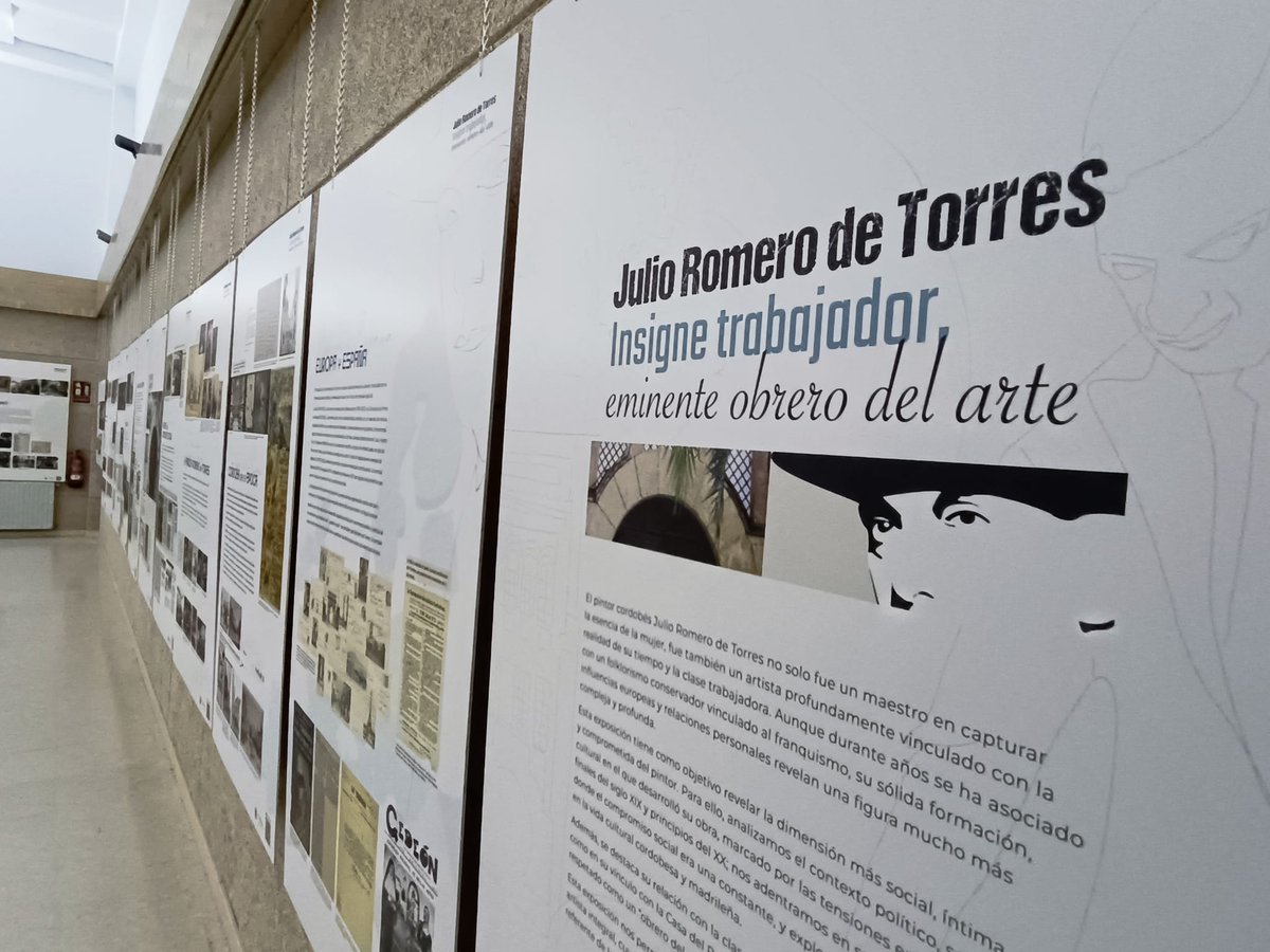 archivofudepa's tweet photo. 🎨 Inaugurado en el IES Séneca (Córdoba) la exposición "Julio Romero de Torres: Insigne Trabajador y Obrero del Arte".
🗓️ Hasta el 24/02 | ⏰ L-V, 17-21h.
Gracias al IES Séneca por su colaboración y los valiosos documentos aportados. ¡No te la pierdas! 🙌 #FUDEPA
@UGT_Andalucia https://t.co/dlA2oSqoIH