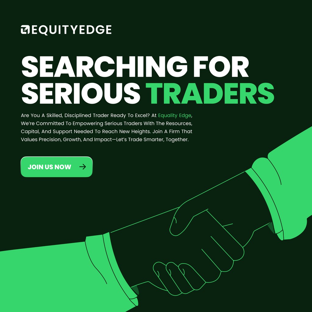 EquityEdgeUK's tweet photo. Equity Edge wants you!

If you're a serious trader who wants to take your trading to the next level,

We are the Propfirm for you.

#equityedgeuk #equityedge https://t.co/Vn87jreSP7