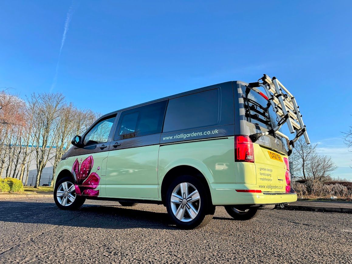 Vialii's tweet image. In our latest blog we share our shiny new van makeover and how the design came about and who (to our annoyance 😜 ) came up with the design...
buff.ly/3Wq0lPM 
#VanSignage
#SignsExpressFalkirk