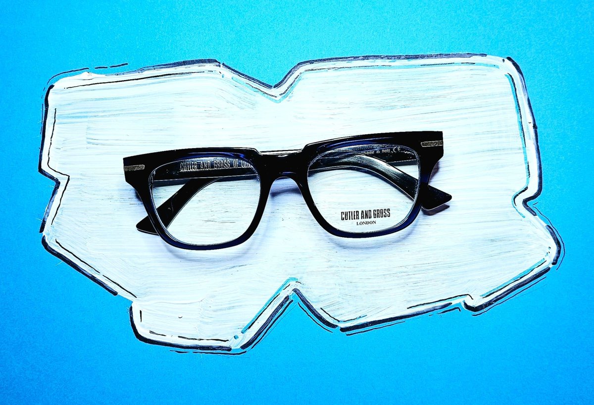 A classic shape in navy by Cutler and Gross. 

Perfect for an office smart look when the more traditional black and tortoise have lost their shine!

Update your eyewear wardrobe in store.