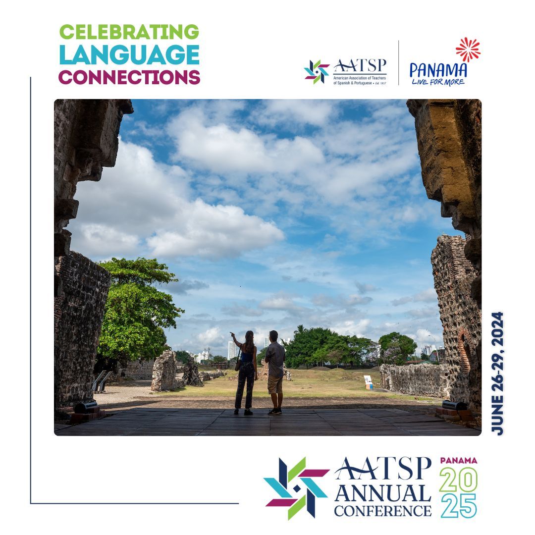 🌟 Grow your professional network at the AATSP Conference! Connect with global experts in Spanish and Portuguese education.

Register now at the link below:
buff.ly/3WsC0rJ

#AATSP25 #VisitPanama #LanguageLearning #ProfessionalDevelopment