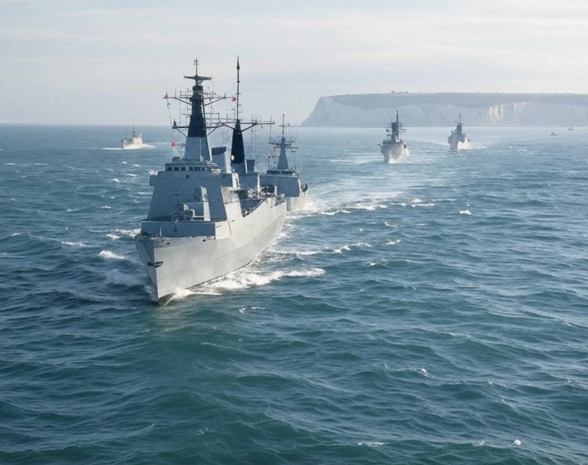 Who else thinks it's time to deploy the Royal Navy in the English Channel?