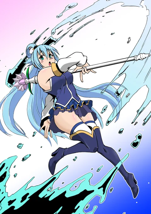 #あなたのあお色の作品を見せてください 