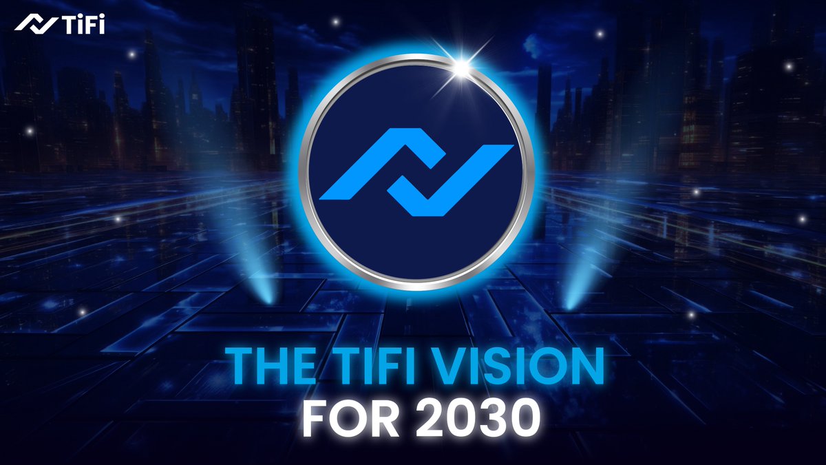 By 2030, TiFi aims to create a fully decentralized, user-owned ecosystem. Ready to join the movement? 🚀✨

#TiFiVision #BlockchainFuture