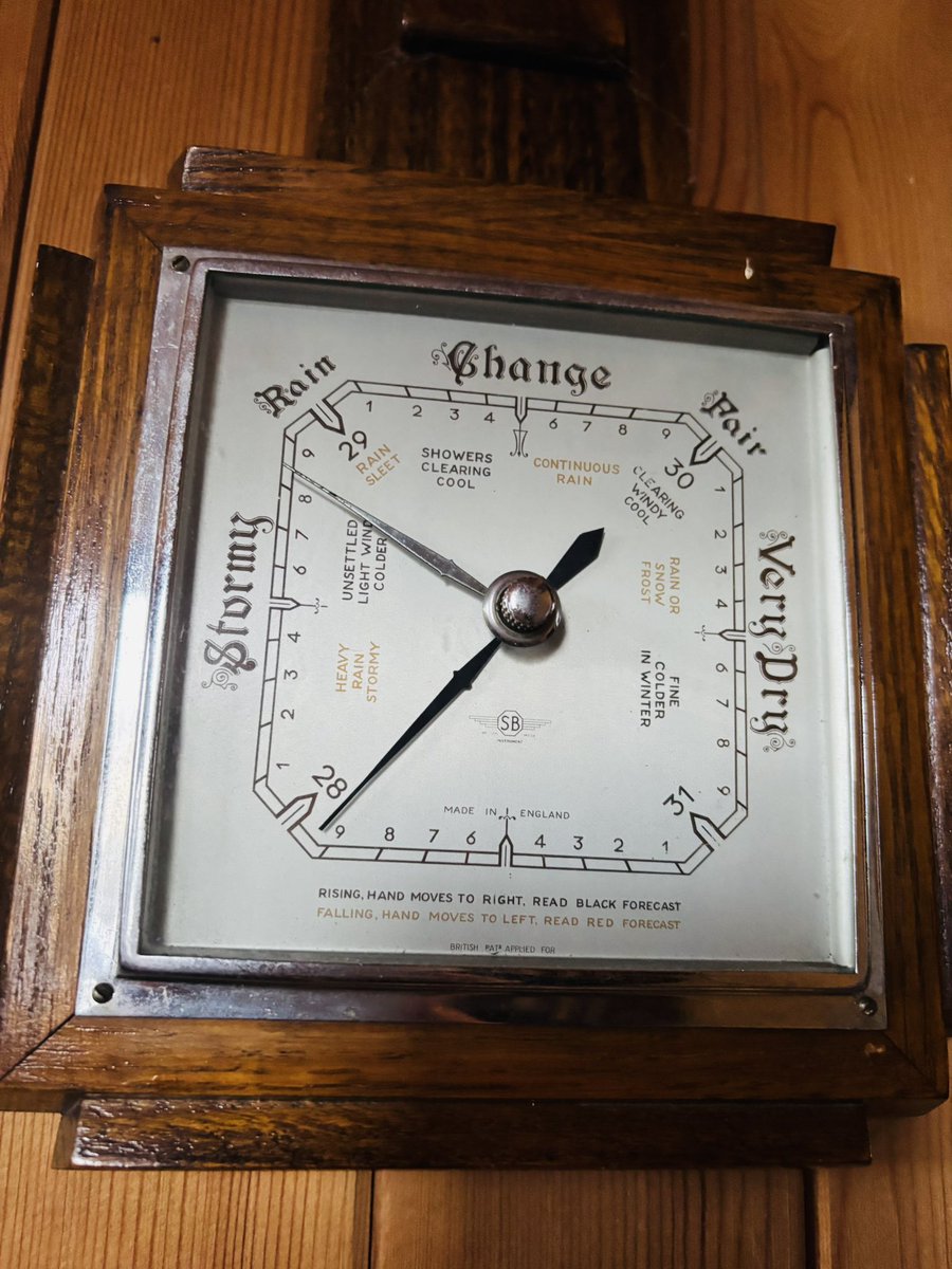 Down to 944 hPa (if I’ve done my sums right) <a href="/SeanBattyTV/">Sean Batty</a> <a href="/Petagna/">Marco Petagna</a> #Auchterarder