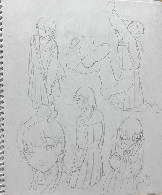 今日の落書きです 