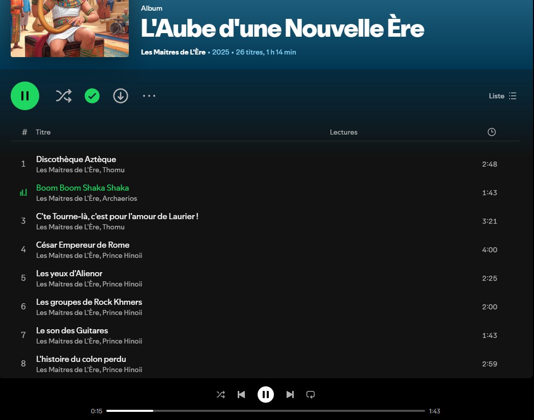 LegeLoL's tweet photo. Tu écoutes les trois premières, puis tant pis pour ton aprem hein ca sera 6heures de civ d'affilé tabernacle. 

https://t.co/qLSqUGMtgL https://t.co/9zmYUB6Hdf