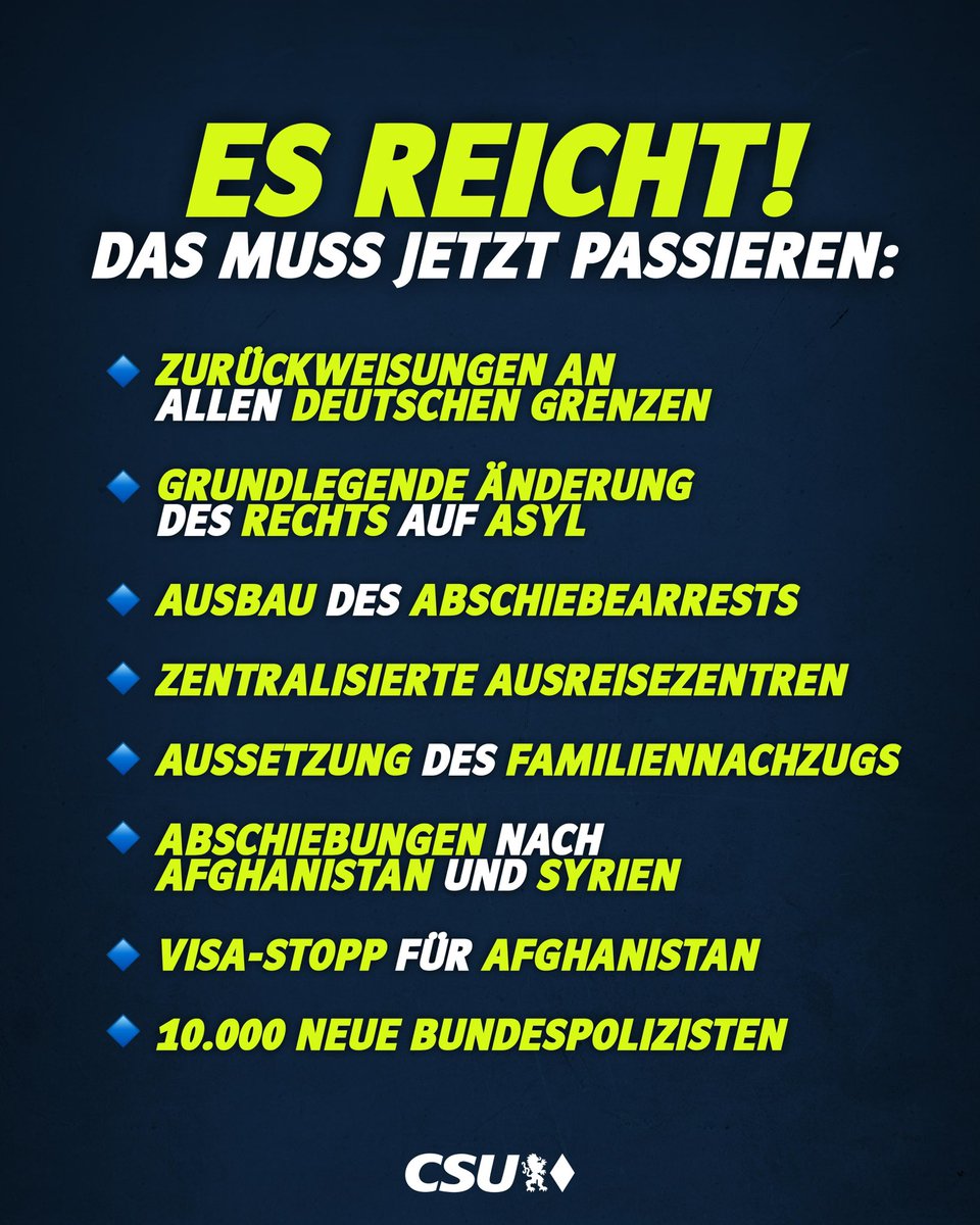 Es reicht! Das muss jetzt passieren: