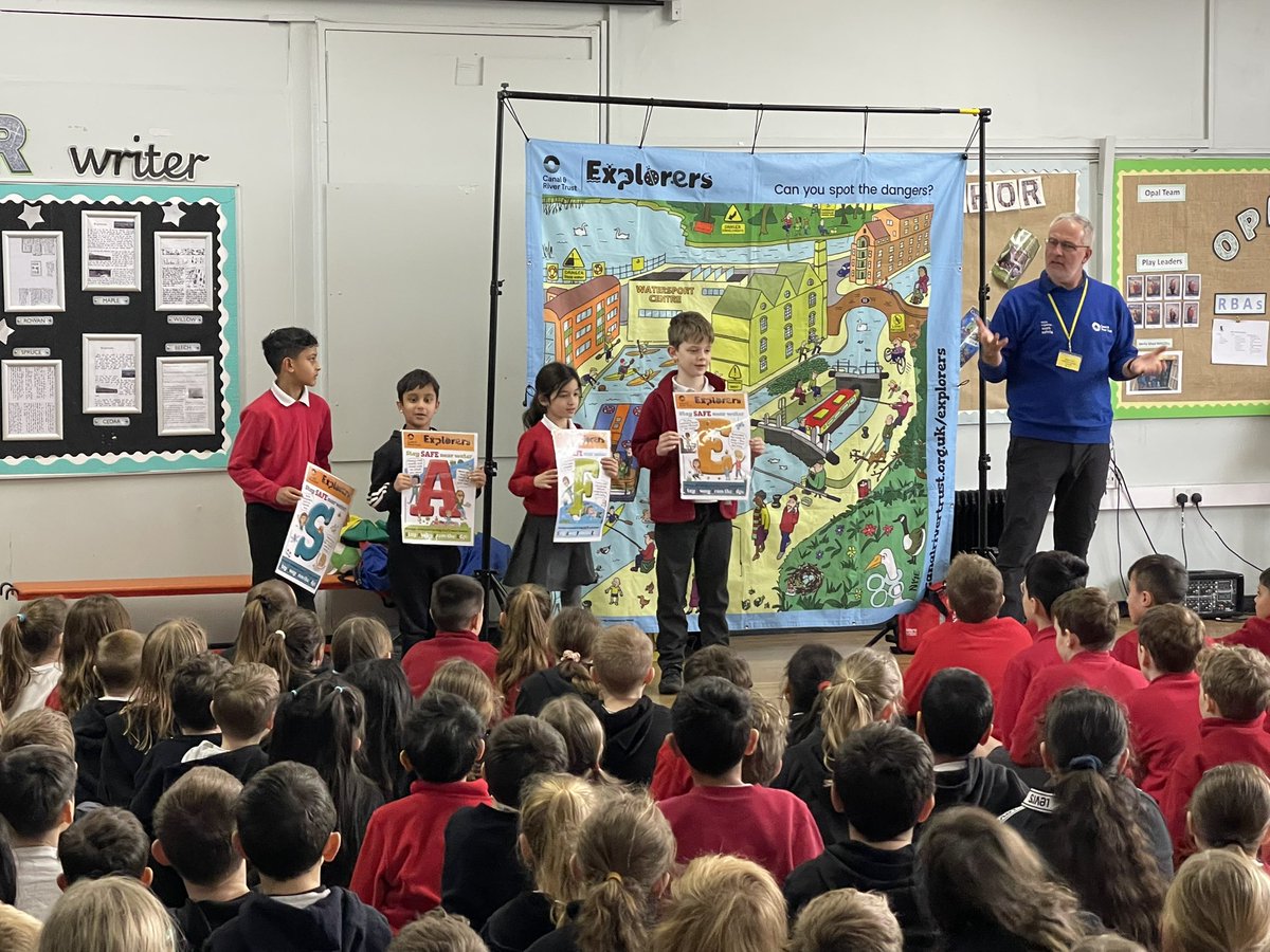Edwalton Primary (@edwaltonprimary) on Twitter photo Thank you to Adrian from the <a href="/CanalandRivers/">Canal and Rivers UK</a> trust #Explorers for delivering a water safety assembly today for all of #TeamEdwalton Thank you to Adrian from the <a href="/CanalandRivers/">Canal and Rivers UK</a> trust #Explorers for delivering a water safety assembly today for all of #TeamEdwalton