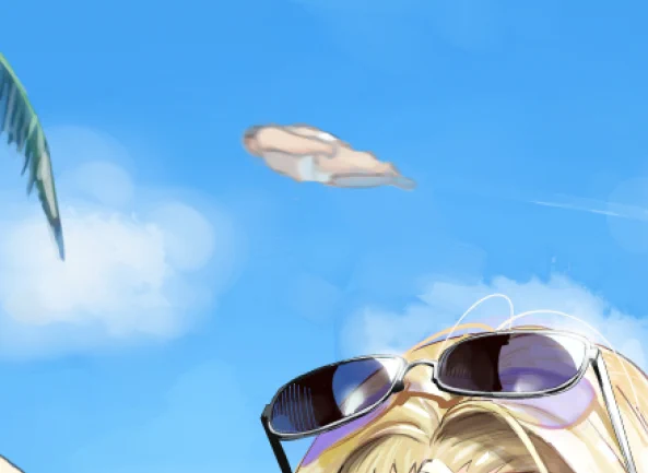 光る雲を突き抜けFly awayy!! 