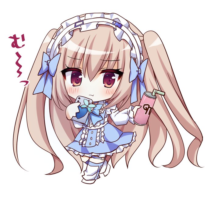 天使界隈衣装アトリのSD絵!🦀 