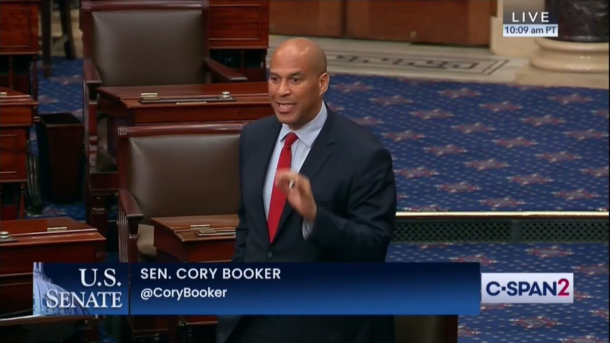 charlie31200514's tweet image. Democratic senators, the petulant children, forcing 31 hours of debate per Trump cabinet nominee

Cory Booker read poetry to the Senate yesterday...instead of allowing a vote #Obstructionists
#TrumpEffect