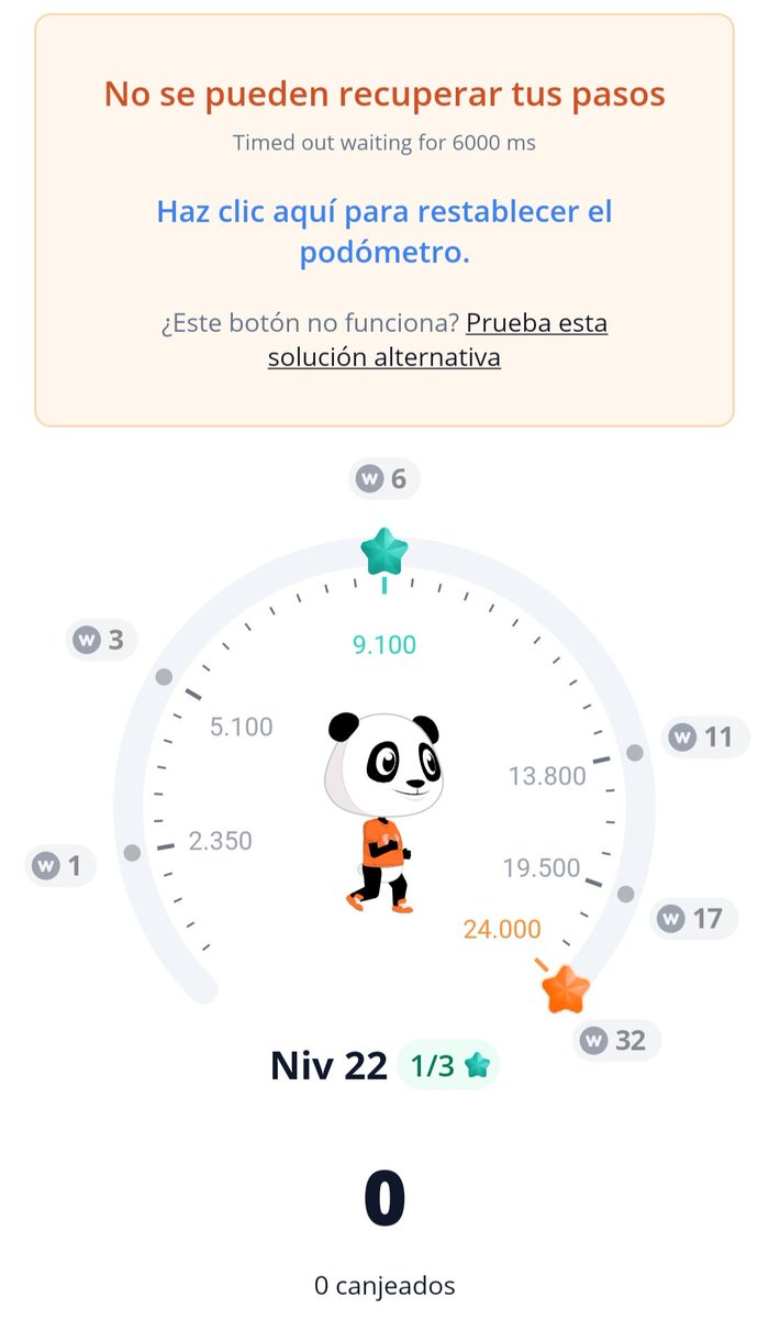 mayteguequi's tweet photo. @WeWardApp Que pasa que no hay forma de que aparezcan los pasos? He seguido todas las instrucciones y aquí sigo.... https://t.co/N0i2rMIiAe