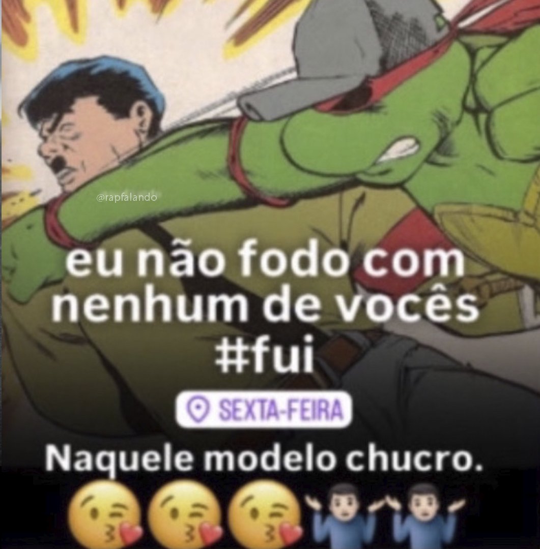 RAP, falando (@rapfalando) on Twitter photo 