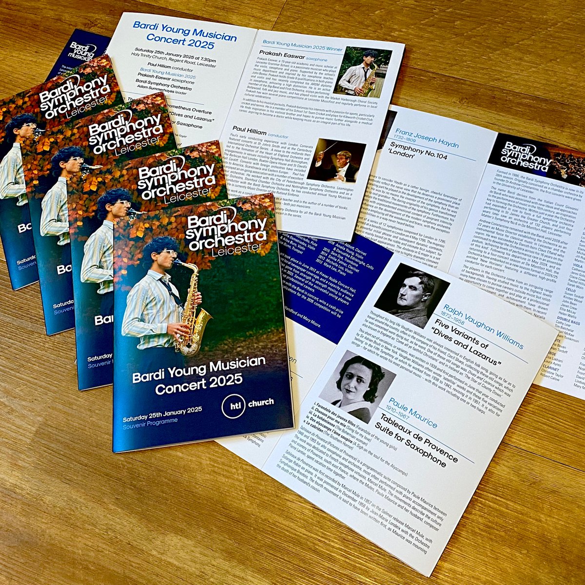 What are you doing Saturday evening? Join the Bardi Symphony Orchestra <a href="/holytrinityleic/">HTL Church</a>, in the city centre, for a varied concert of classical favourites featuring our talented Young Musician winner. Last online tickets: bardi.org.uk
#concert #leicester #youngmusician