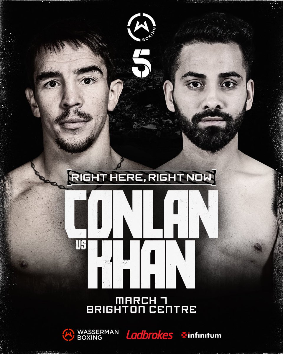 FightingTalkTV's tweet image. @mickconlan11  returns to the ring March 7th... He will taking on Asad Khan

Conlan recently signed a promotional deal with @WassermanBoxing  hoping to finally win that World Title

#conlanboxing #mickconlan #wassermanboxing #ladbrokes #fightnight #brighton #irishboxing