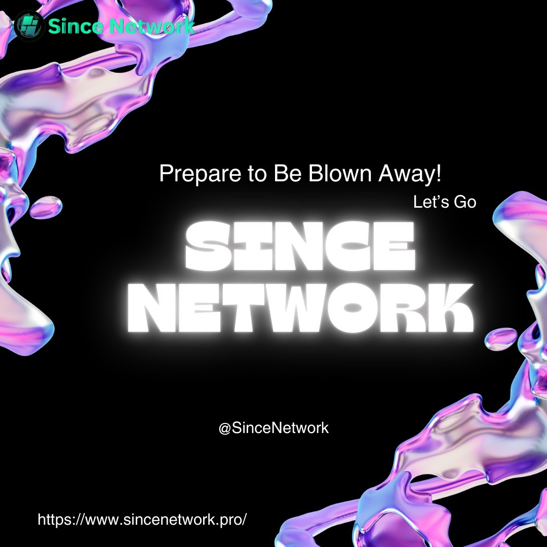 Since_Network's tweet photo. 🚀 The future of DeFi is here with Since Network ($SINCE)!
🌐 Powered by Polygon, we're building Layer 3, 4, and beyond to redefine finance.
🔥 Ecosystem, Wallets, PureX Exchange &amp; more await.
Join the revolution now! 💎
#CryptoFuture #SinceNetwork #Layer3 #Layer4 #Inovation https://t.co/e3IXznuHFz