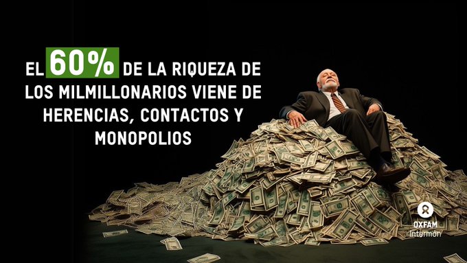 Marlene Engelhorn, cofundadora de taxmenow, dijo: “ Por el bien de todas las personas, en todos los países, tenemos que tomar medidas cuanto antes. Los y las líderes políticos deben mostrar su determinación: es hora de que los superricos paguen más impuestos". #TaxTheSuperrich