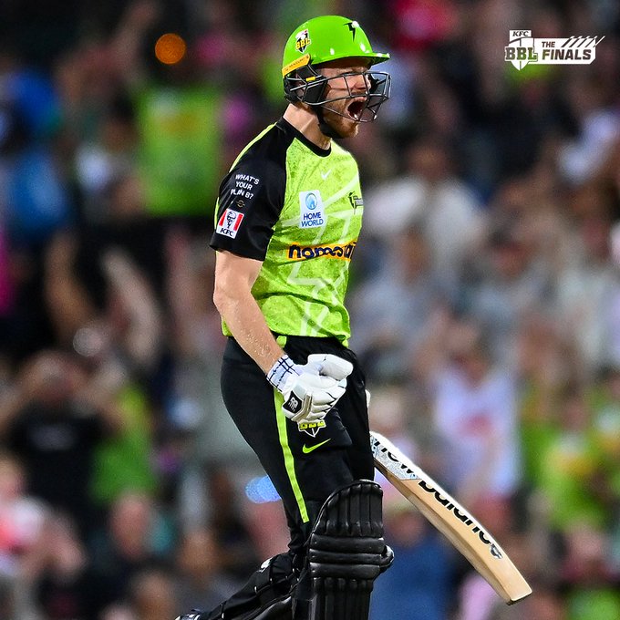 That winning feeling ⚡ 📹 Credits: Twitter/BBL