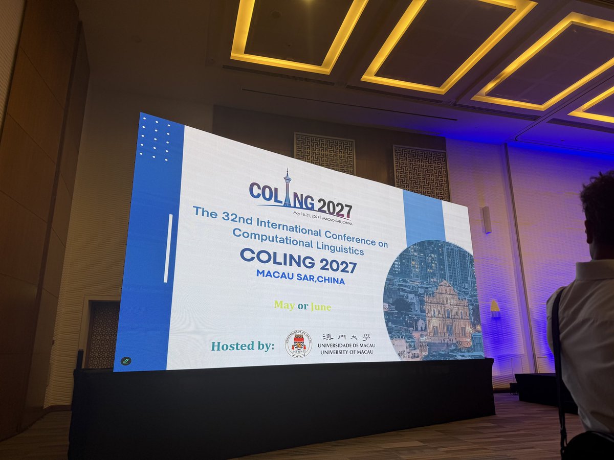 coling2025's tweet image. See you in 2027 in Macau!