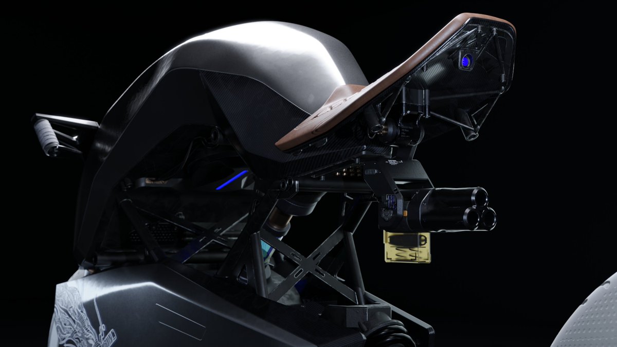 carbon_designed's tweet photo. Some shots of my cyberpunk bike 🏍🏍🏍
.
.
.
#cyberpunk #motorcycle #design #concept #art #3d #blender #photoshop #scifi #game #videogame https://t.co/YdiQVf1APM