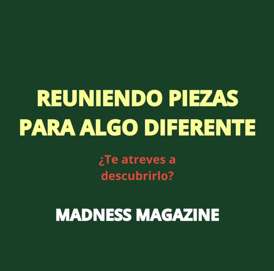 Reuniendo piezas para algo diferente. 👀 La locura está más cerca de lo que piensas… ¿Te atreves? 🔥 #MadnessMagazine #Proximamente #RompeLosTabues