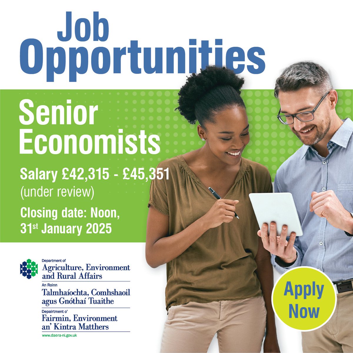 Closing soon. Job opportunities for Senior Economists. Apply now at: irecruit-ext.hrconnect.nigov.net/jobs/vacancies…