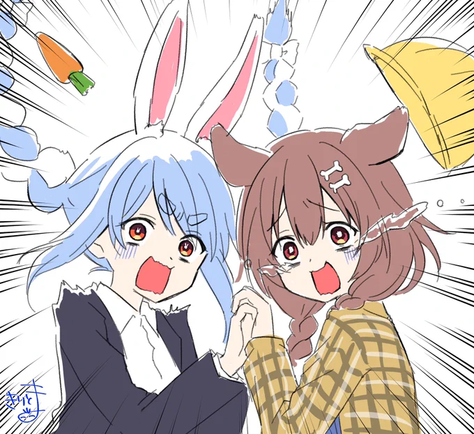 ぺっころね最高 #ぺこらーと  #できたてころね 