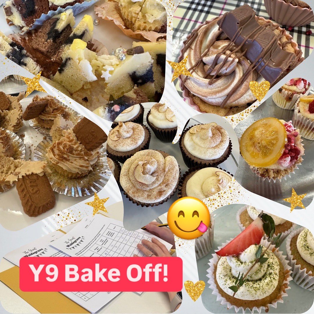 WaldegraveSch's tweet image. Y9 smashed our #cupcakechallenge with some of the most creative &amp;amp; tasty flavour combinations seen so far! 9SAN came in 1st with a spectacular pairing of matcha, vanilla, strawberry &amp;amp; thyme 😋Hot on their heels were 9SSR: raspberry &amp;amp; lemon followed by 9EFR: apple &amp;amp; cinnamon 🧁❤️🧁
