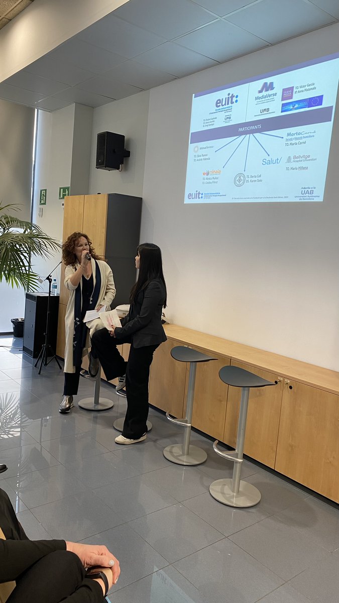 🆕 ACTE DE PRESENTACIÓ DEL SERVEI UNIVERSITARI DE TERÀPIA OCUPACIONAL (SUTO)

El #SUTO és una unitat de nova creació que inclou projectes d’aprenentatge-servei que volen donar resposta a necessitats socials i sanitàries de la població de Terrassa.

🔗Més info: