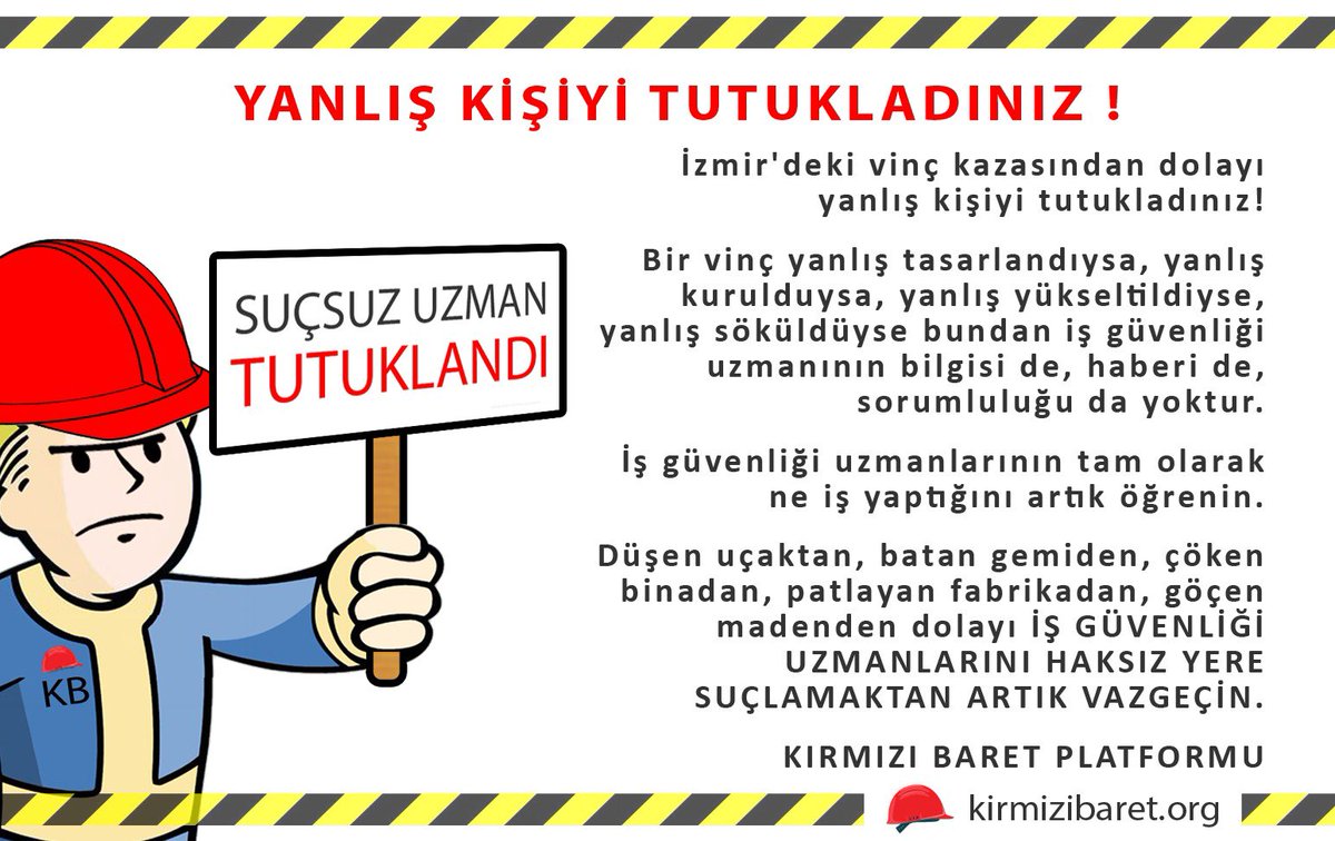 #işgüvenliğiuzmanıgünahkeçisideğildir