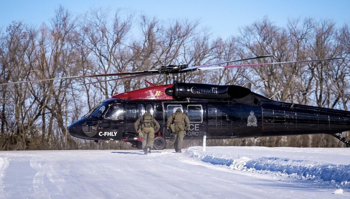 #REPORT: Manitoba RCMP Caught 6 Migrants Illegally Crossing Border Into Canada From The U.S. The Migrants Are From Jordan, Sudan, Chad and Mauritania. They Were Arrested And Transferred To The CBSA.