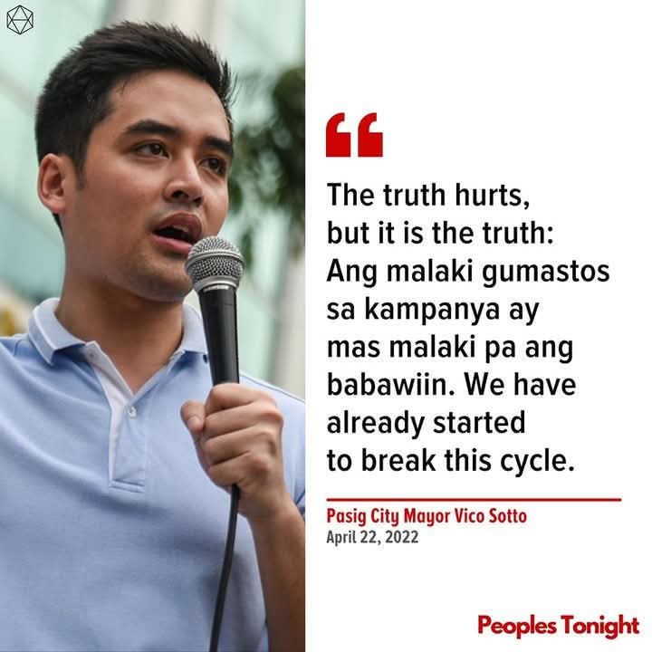pinaysipatricia's tweet photo. Let's pay attention to Mayor Vico Sotto. https://t.co/kS9GrmXk6K